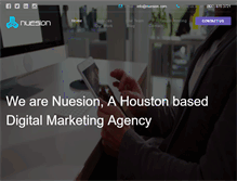 Tablet Screenshot of nuesion.com